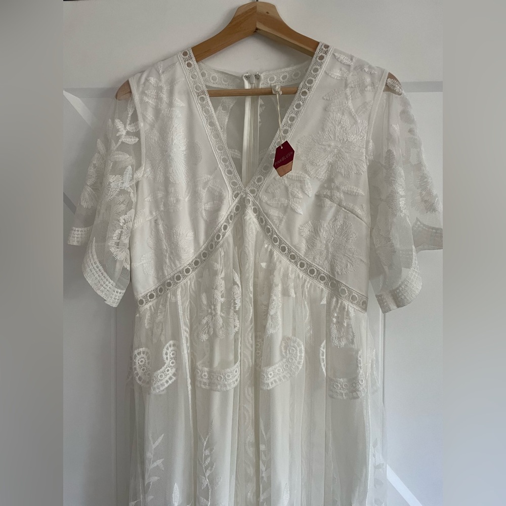 White Spring Dress
